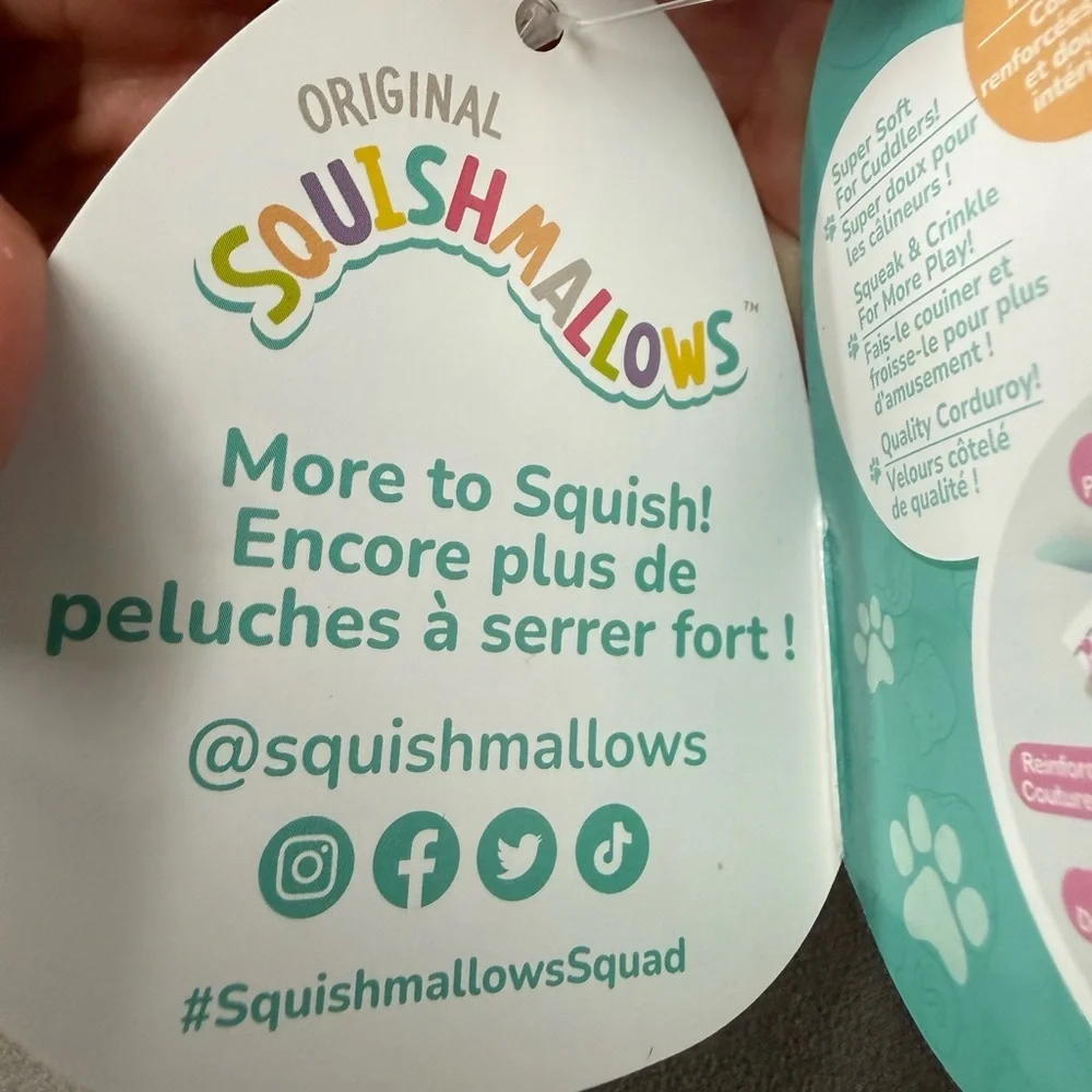 Squishmallows charming dog